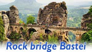 Rock bridge Bastei